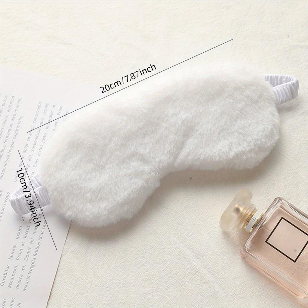 1 шт. Супермягкая, приятная для кожи плюшевая маска для глаз для сна и снятия усталости - Без электричества, Расслабление и Улучшенный сон Блэкаут