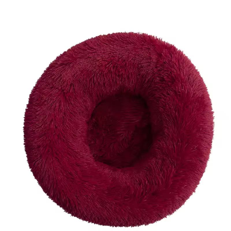2021 Custom Modern Portable Cat & Dog Bed Indoor Eco-Friendly Fluffy Plush Soft Solid Pattern Camping Small Sizes