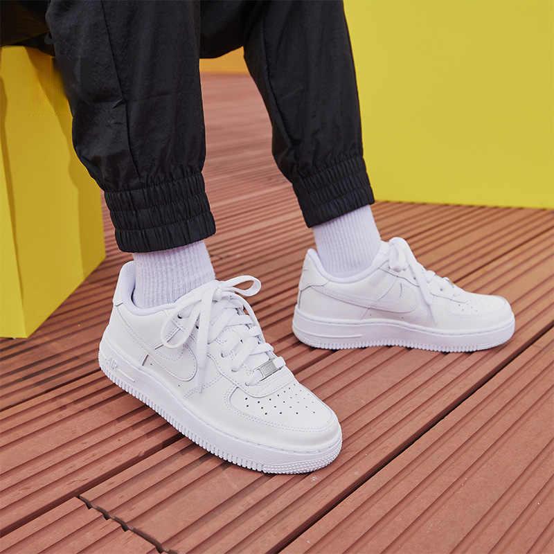 Nike Детские кроссовки Air Force 1 LE GS тройные белые FV5951-111