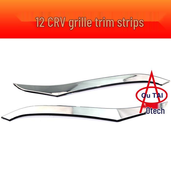 12-15 Honda CRV Sport Honeycomb Center Grille Trim & Hood Strip