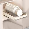 Pull Out Kitchen Cabinet Organizer Slide Out Dish Rack With Drainboard Drawer Organizer For Kitchen Bathroom Living Room Pantry