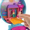Polly Pocket - Coffret la plage du dauphin, avec Polly et sirène, 5 surprises et 13 accessoires - Mini-poupée - Dès 4 ans