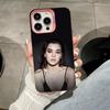 Hailee Steinfeld Pink Translucent Mobile Phone Case for iPhone 17 16 15 14 13 12 11 X XR XS 8 7 Air Pro Max Plus Colorful Cover