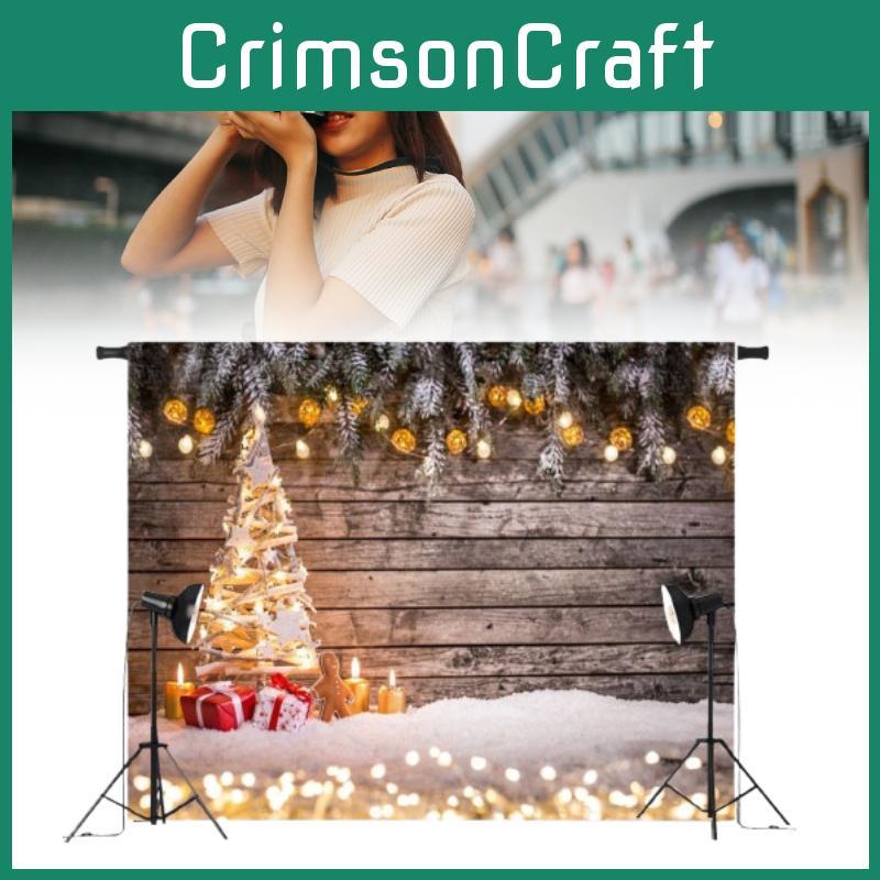 Рождественский фон для фотосъемки для детей, студийный фотореквизит с холстом