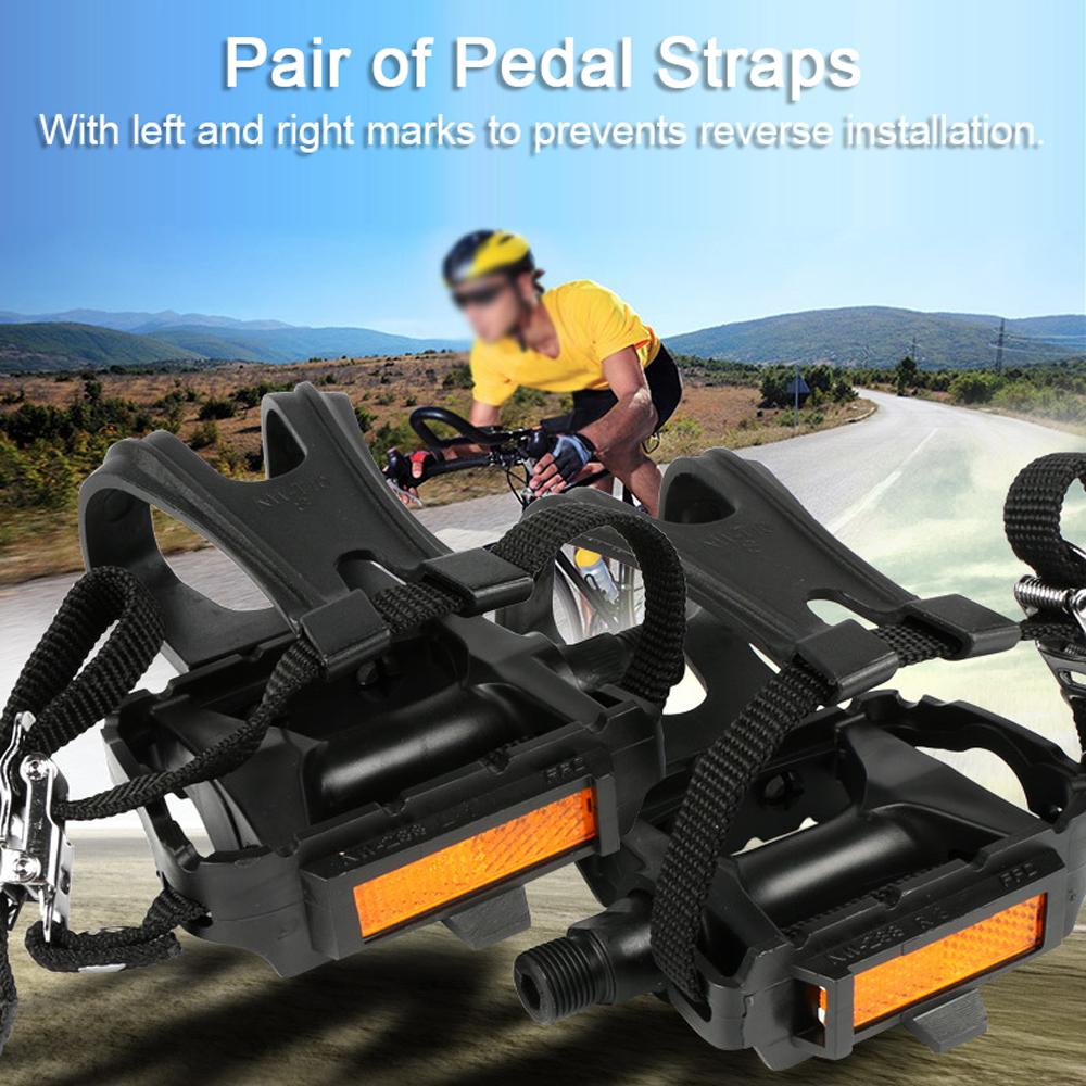 Bicycle NonSlip Pedal Straps  Road Bike Pedals Bearing Pedal Binding Band Bicycle Pedals Belt Cycle Accessory
