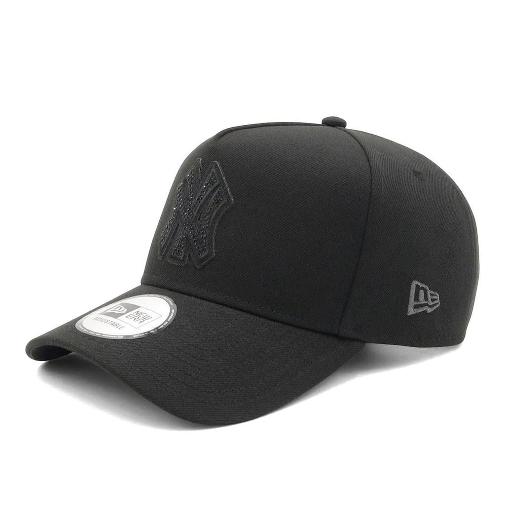 New Era Кепка 9FORTY со стразами MLB New York Yankees черная A-Frame