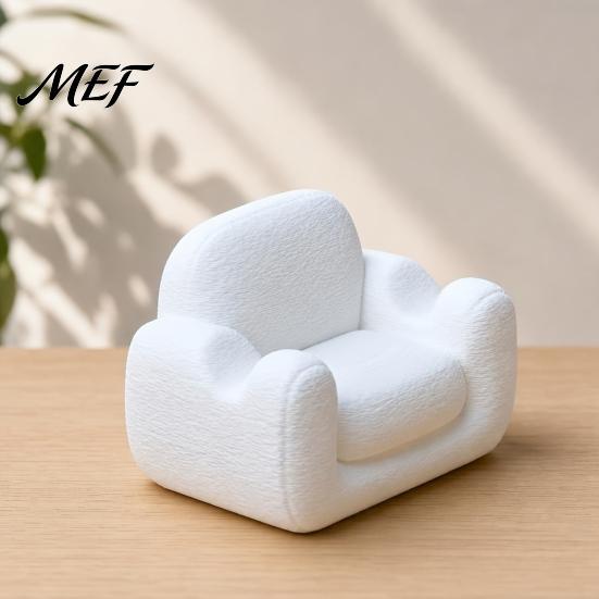 Portable Mobile Phone Support Mini Sofa Stand, Cute Couch Shaped Holder, Modern Tabletop Decor Stand Decorative Desktop Smartphone for Office