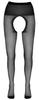 Cottelli LEGWEAR - Black Open Crotch Tights 2