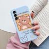 Чехол Funda Для Samsung Galaxy M14 M34 M54 5G Чехол Цветы Сердце Мультфильм Мягкий ТПУ Couqe Для Samsung M 14 Леопардовый Capa