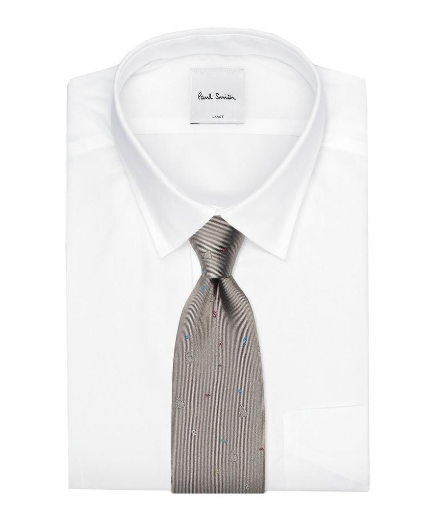 Paul Smith Галстук 150047552MJ Серовато-бежевый F