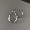 Elegant Geometric Mobius Circle Earrings for Women