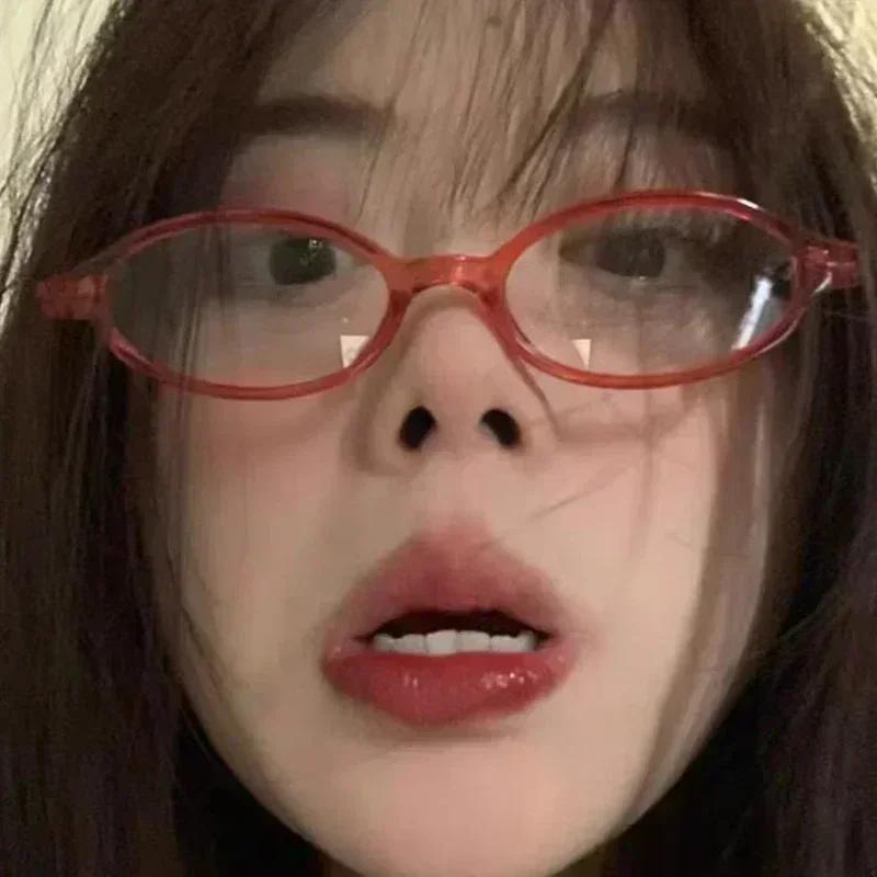 Аниме-персонаж Камиширо Ризе Косплей Красные очки Акеми Хомура Ролевая игра Полуоправа для очков без линз Аксессуары Очки