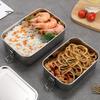 Stainless Steel Lunch Box Leak-proof Bento Box for Kids Adults Food Containers for Sandwiches Fruits Snacks
