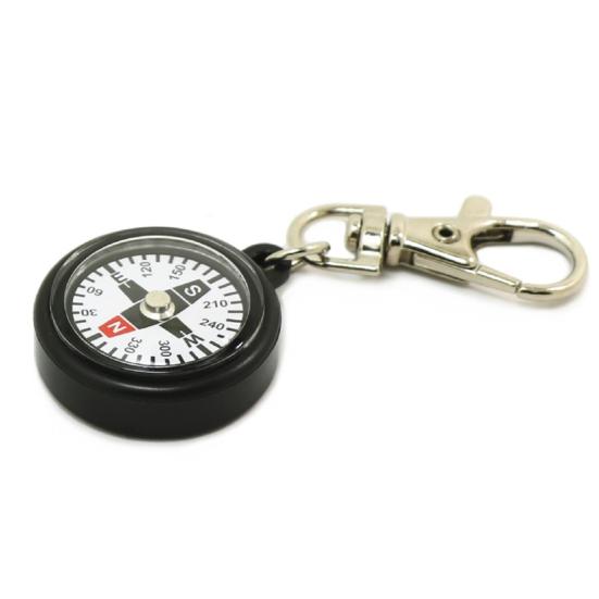 Портативный брелок-компас, компас для выживания на открытом воздухе, пеший туризм, компактный ручной компас с брелоком, инструмент для кемпинга