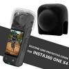 X3/X4/X5 Lens Cap for Insta360 X5 X3 X4 Camera Lens Guard Silicone Protective Cover Anti-Scratch Lens Protector Accessories