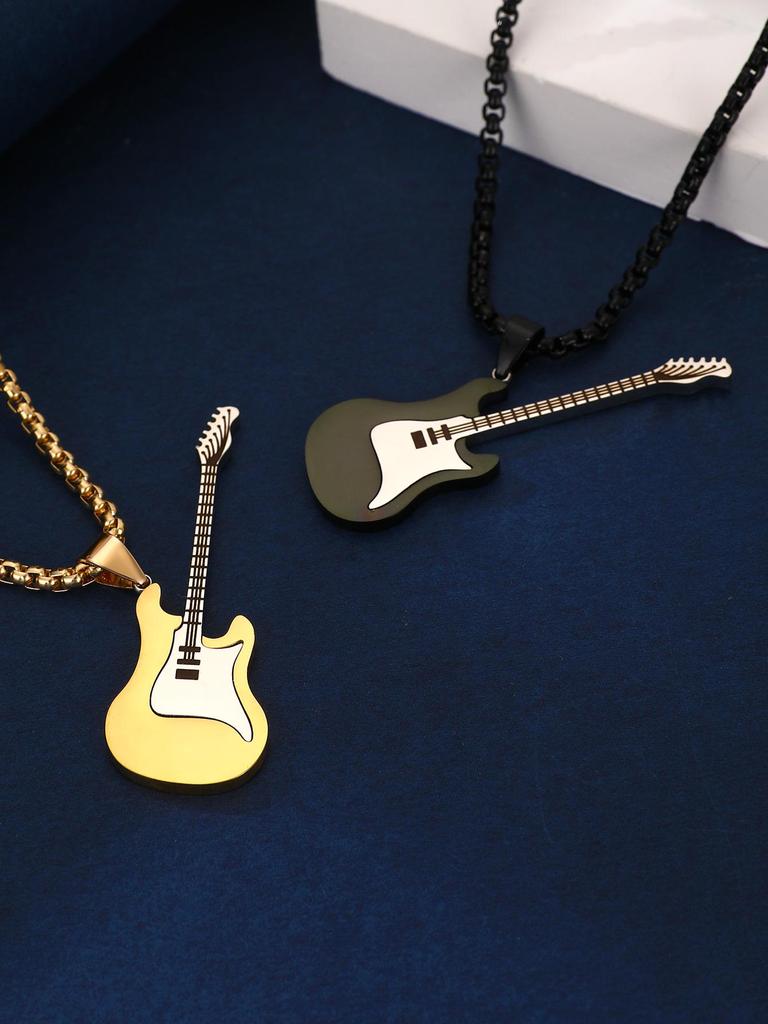 Трансграничные ретро панк серьги-гитары из сплава в стиле хип-хоп для женщин