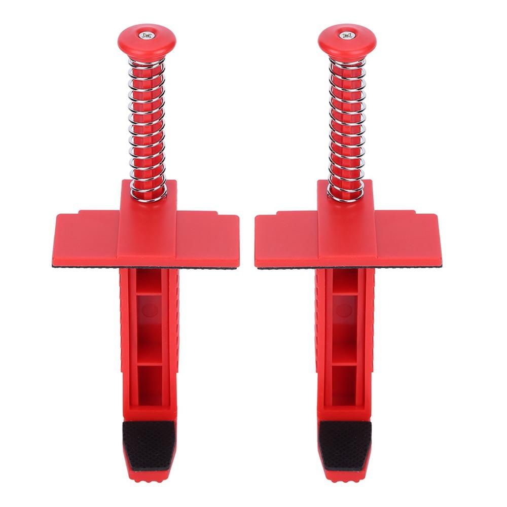 2PCS Red Brick Line Black Building Construction Fixture Durable Leveling Measuring Tool