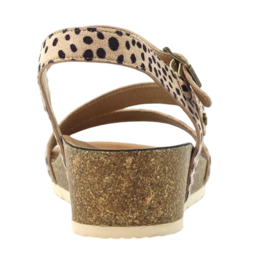 Lunar Womens/Ladies Muster Wedge Sandals