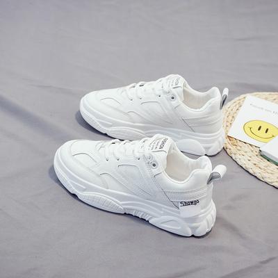 Туфли на платформе Женские Осенне-зимние Модные Кроссовки Белые Клинья Обувь для ходьбы Женские 2024 Новые Вулканизированные туфли Zapatos De Mujer