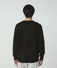 Snow Peak Washable Wool Crewneck Knit Knit and Sew Long Sleeve for Men and Size M KN-25AU001 Sweater/Cut T-Shirt Women, Black,