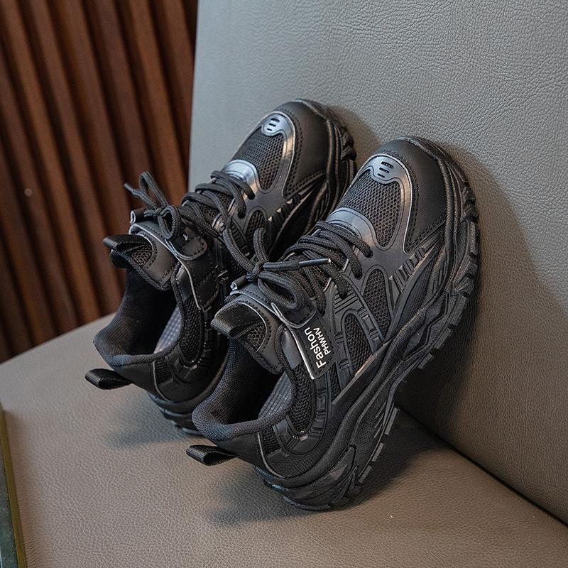 Обувь для девочек, весенняя детская спортивная обувь, сетчатая дышащая обувь для маленьких девочек, нескользящая повседневная обувь для бега для мальчиков