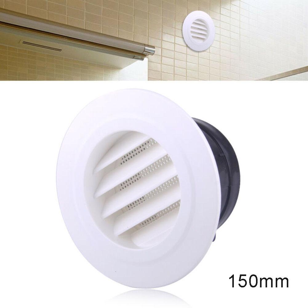 Пластиковая круглая решетка вентиляционного отверстия Крышка Вентиляционное отверстие в стене Вход/Выход Экологически чистый АБС-пластик Конструкция