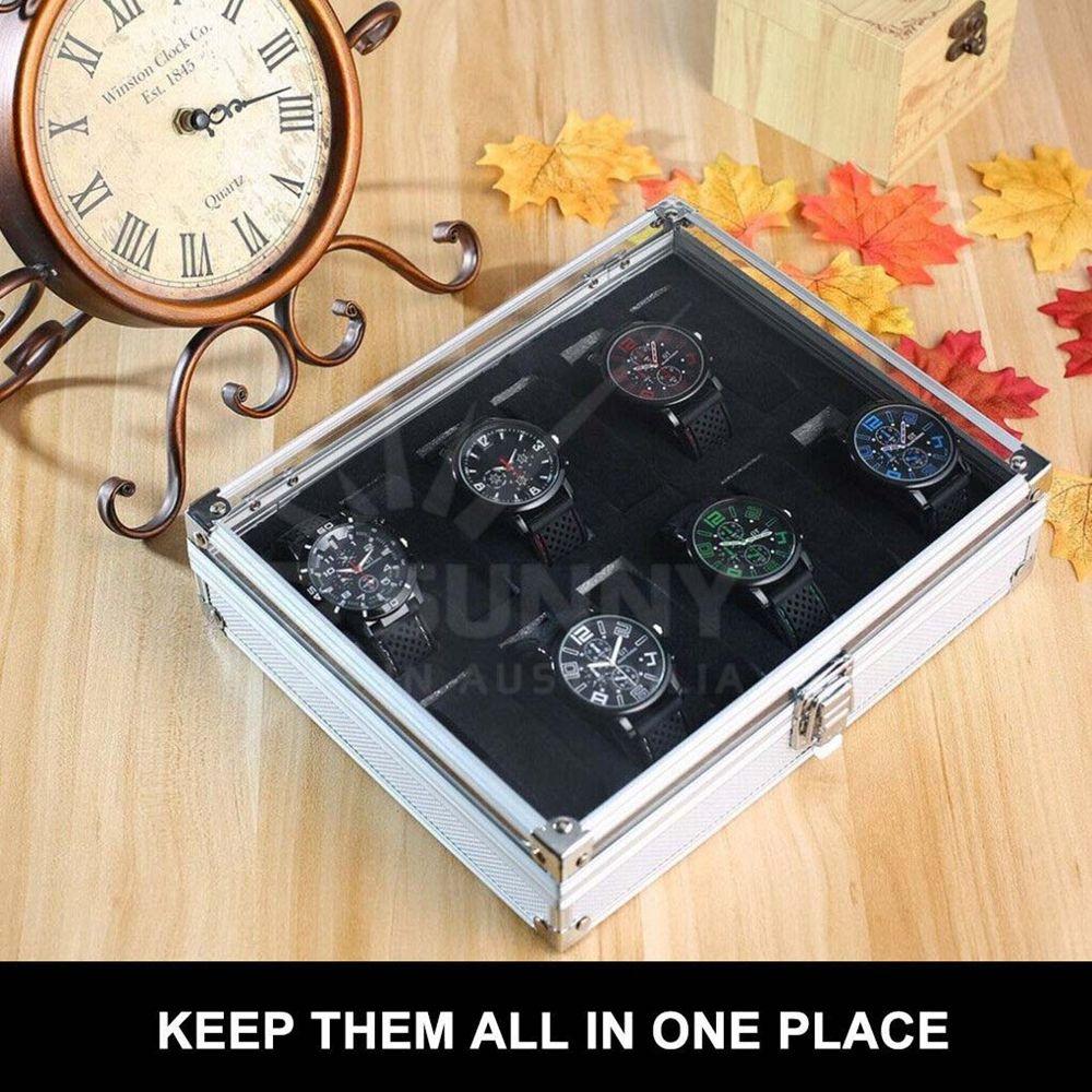 Дисплейная коробка Алюминий Цинк Цинковый сплав Коробка для хранения Футляр для наручных часов Подставка для браслета Подставка для часов Коробка для часов