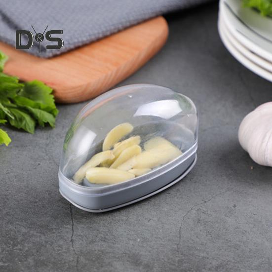 Серая дробилка для чеснока, ручное нажатие, полезная терка для измельчения чеснока, инструмент для приготовления пищи