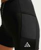 Nike Женские шорты для трейлраннинга Acg Dri-Fit с высокой талией, 4 дюйма - Черные: Summit White / Io9644-010