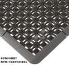Коврик для прихожей Yamazaki Sangyo Drop 45×60 см Серый Моющийся Водой Прочный Износостойкий Легко Чистится