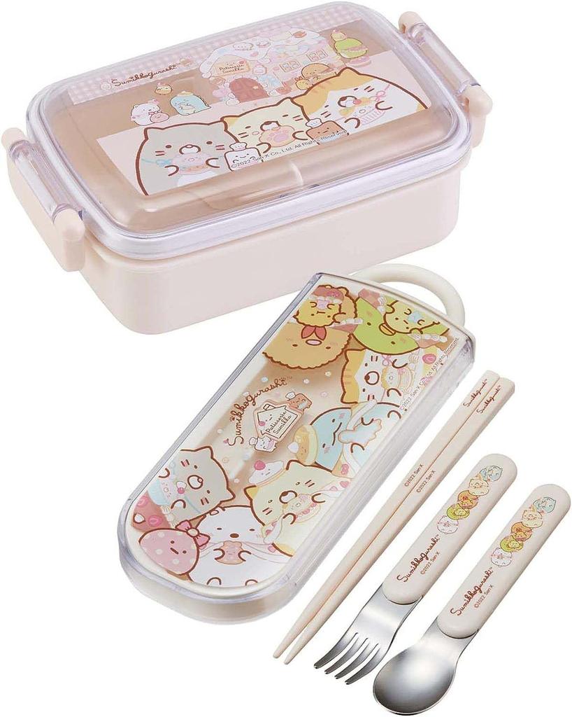 Skater Bento Box 450 мл Sumikkogurashi Okaiyasan антибактериальный для девочек, сделано в Японии, детский RBF3ANAG-A