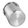 Stainless Steel Storage Canister with Airtight Design for Kitchen Use