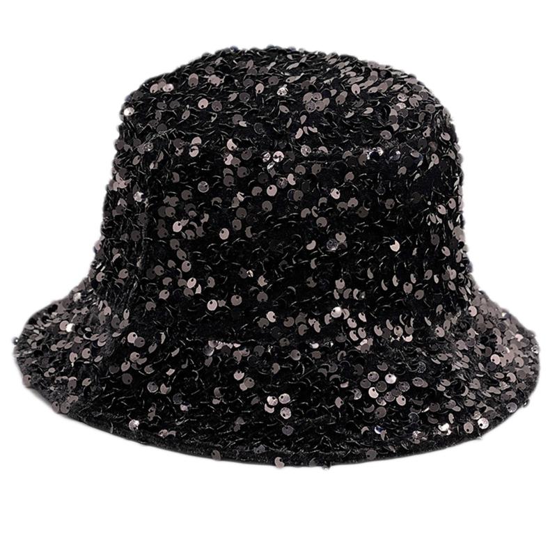 Для шляпы-ведра с пайетками Dazzle Color, многоцветной, подходящей ко всему, шляпы-ведра с широкими полями, крутой летней дышащей рыбацкой кепки, унисекс