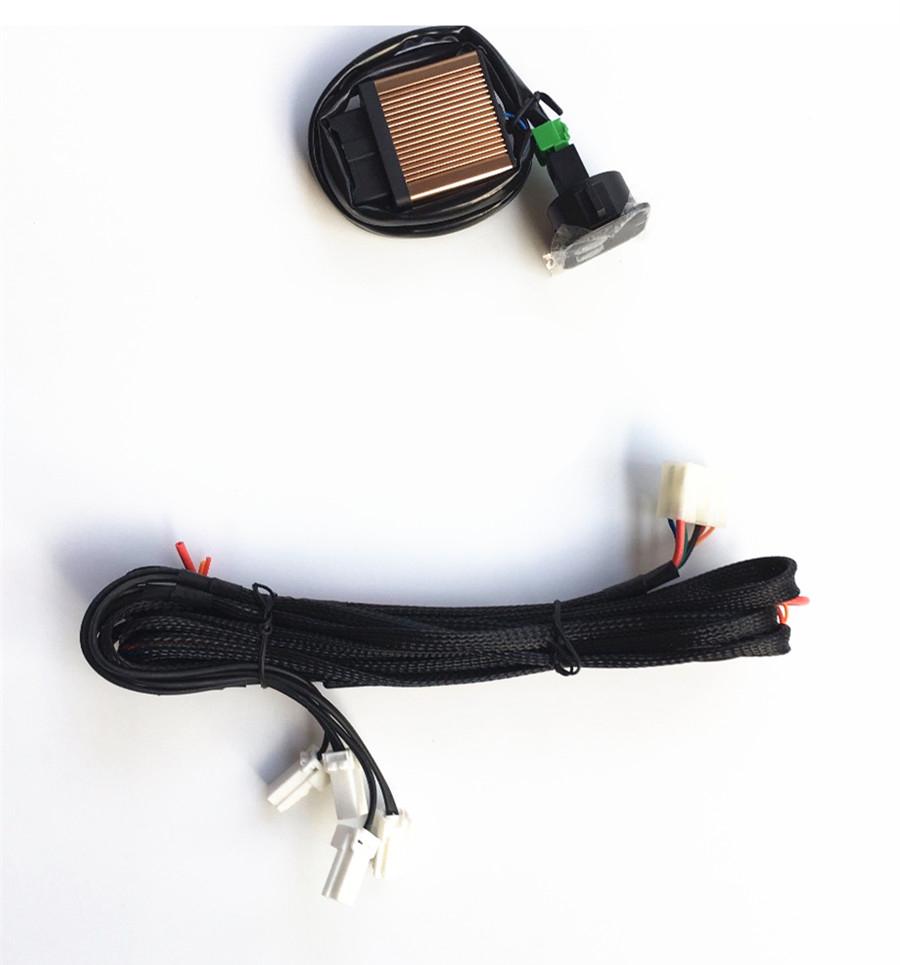 2 Seats Universal Two Seater Switch Carbon Fiber Heated Seat Heater Kit 5-Level 12V