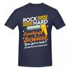 Unisex Rock Hard Caulking Service Funny Joke Trendy T Shirt Streetwear Cotton Crewneck Unisex Clothing