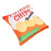 Potato Chips Plush Dog Toy Built In Rattling Paper Bite Resistant Squeaky Snack Bag Dog Toy for Puppy Potato Chip Orange