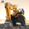 Huina 1535 1/14 Радиоуправляемый экскаватор Грузовик с дистанционным управлением и светом Гусеничный трактор Модель Инженерная машина Игрушки для мальчиков Рождественский подарок