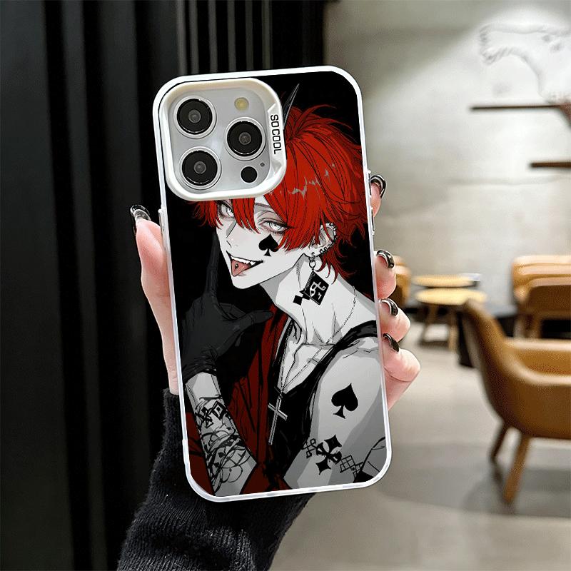 Чехол для телефона в аниме-стиле «Злой Плохой Парень» для iPhone 15 16 17 Pro Max 17Air 16E 14 Plus 13 12 Mini, противоударная задняя крышка