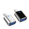 LED Display USB 3.0 to Type C Male Adapter USB A to USBC Connector OTG Type C Car Charging Adapter for MacBook Mobile Phone