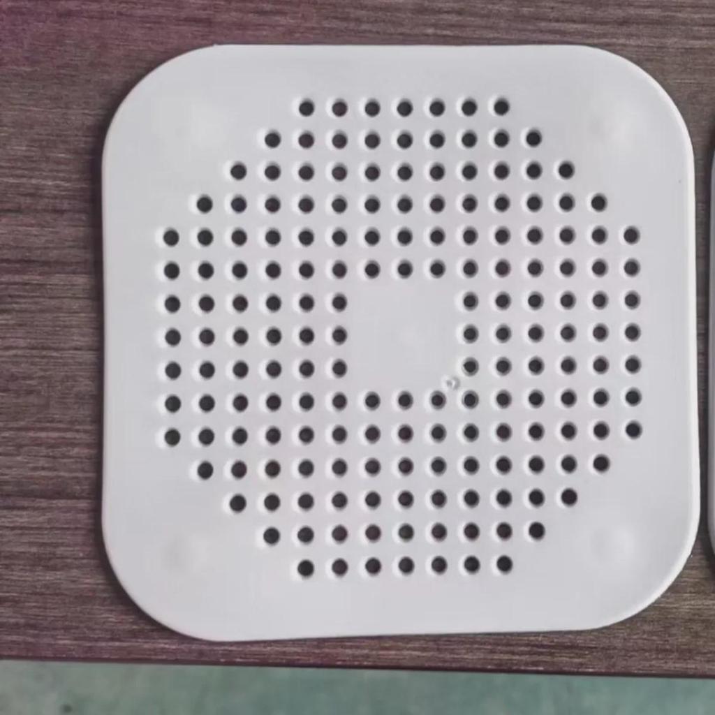 Silicone Sink Deodorant Mat with Hair Filter for Bathroom Floor Drain