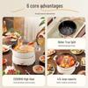 Midea 4.5L Multi-Functional Fast Boil Electric Hot Pot CN plug (adapter included)