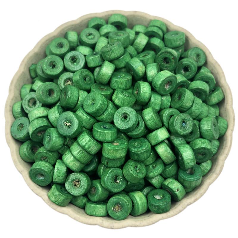Товары для вечеринок 100 шт. 8 мм браслет ювелирные аксессуары ручная работа своими руками для изготовления ювелирных изделий из дерева оптовая продажа цилиндрические свободные бусины