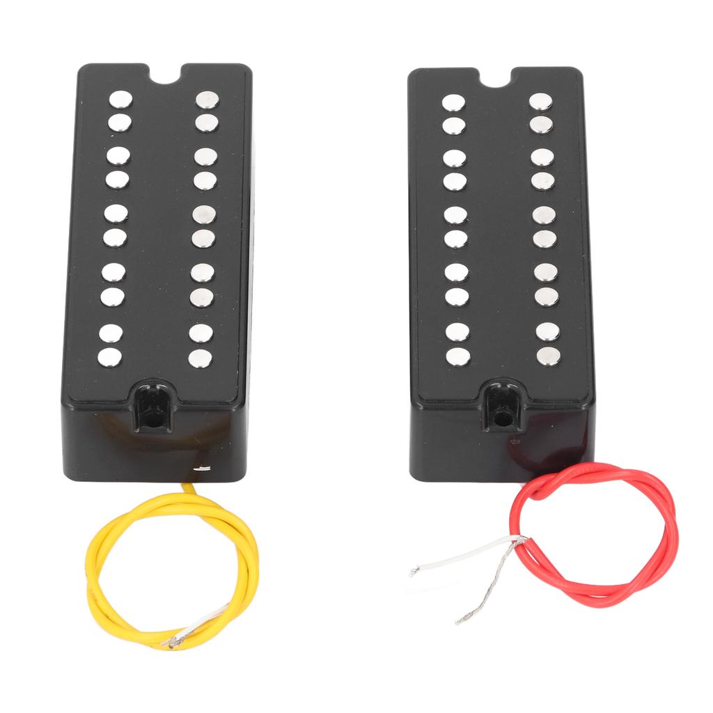 1 Set 5 String Bass Guitar Pickup Open Electric Bass Guitar Humbucker Pickup 5 String Coil Pickup Bass Guitar Pickup