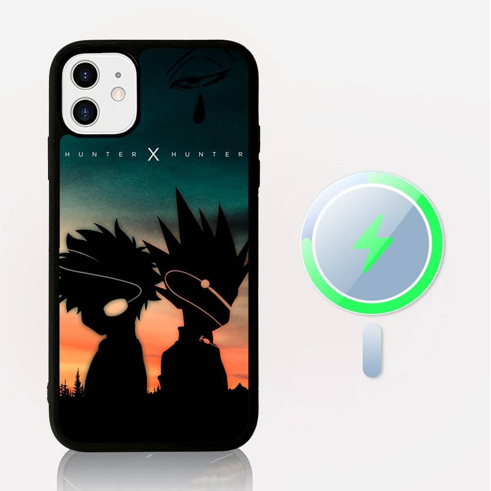 Классический Популярный Аниме H-Hunter X H-Hunter Игровой Чехол для Телефона Магнитный Чехол Для IPhone 16 14 13 12 11 15 Pro Max Plus Для Magsafe
