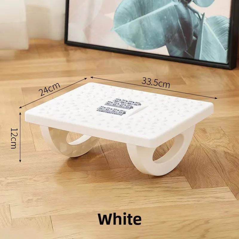 Эргономичная офисная подставка для ног, табурет под стол, регулируемая высота, удобная подставка для ног для дома, офиса, рабочего места, дивана