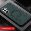 Роскошный кожаный магнитный чехол для Samsung Galaxy A55 5G A35 A54 A34 A14 A24 A53 A33 A13 A52S A32 A12 A51 Силиконовый чехол из овчины