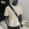 Мужская футболка Baleno серии S&K свободного кроя с коротким рукавом