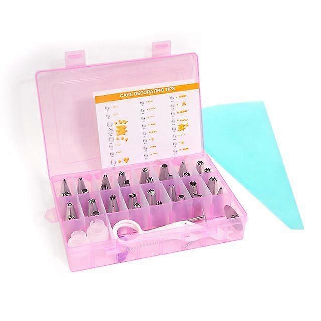New cake decorating mouth set cookie soluble bean small cake baking set decorating bag converter decorating set orange