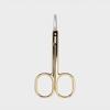 Золотые парикмахерские ножницы