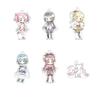 "Puella Magi Madoka Magica the Movie [Часть 3] Rebellion" Ретро акриловый брелок, коробка из 6 штук